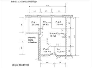 Апартаменты Flat in Central Poznan Познань Апартаменты с 3 спальнями-33